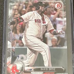 2017 Bowman David Ortiz #52 Boston Red Sox