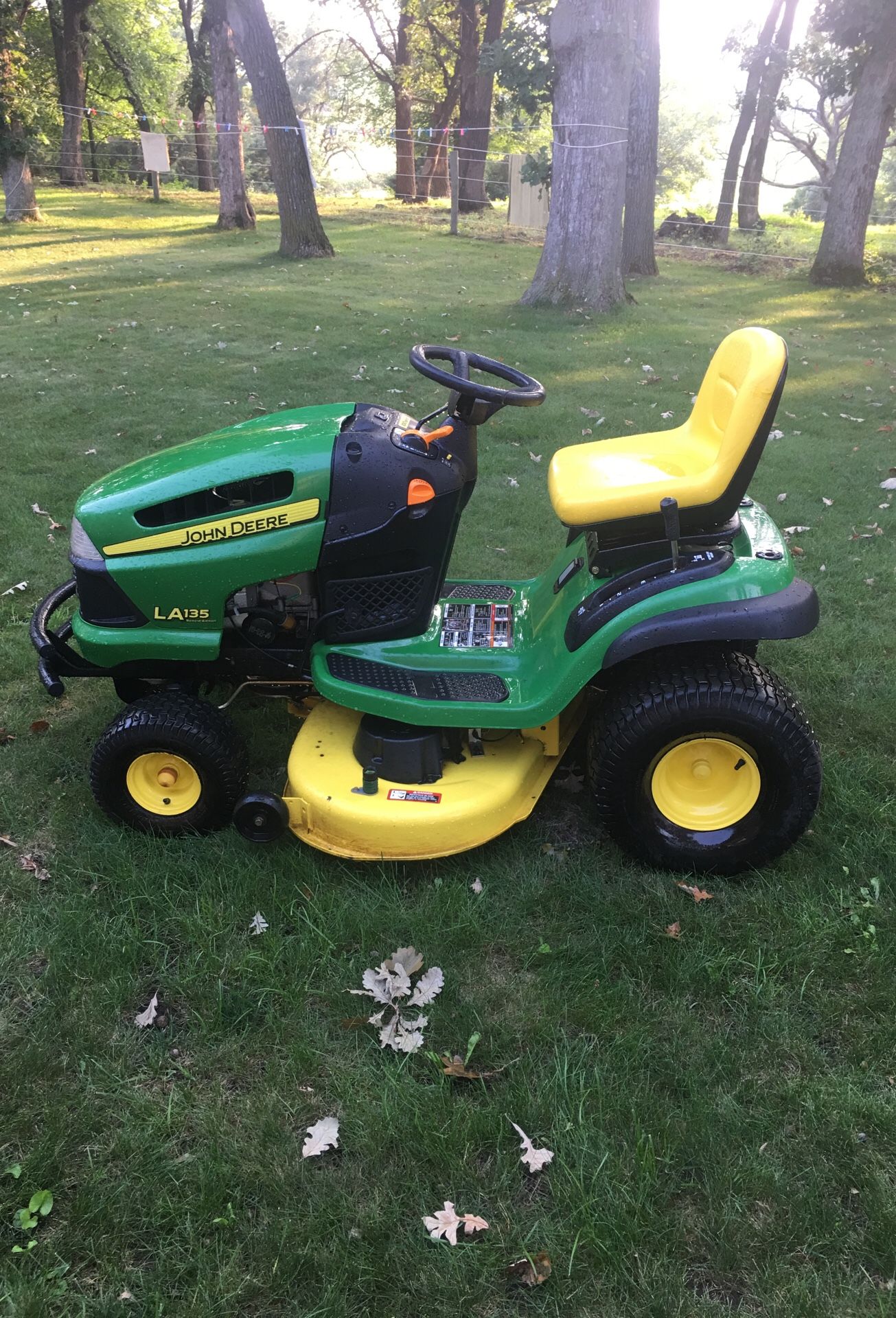 John Deere LA 135 special edition lawn mower