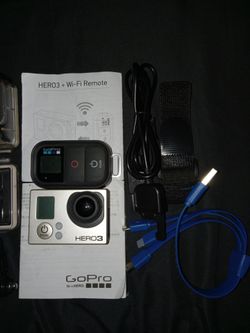 GoPro Hero 3 with accessories