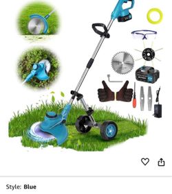 Lawn mover weed wacker