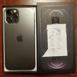 iPhone 12 Pro Max Space grey Factory Unlocked 