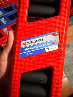 JobSmart 10-Piece Deep Impact Socket Set SAE