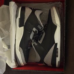 Air Jordan 3 Black Cement 3 Size 11.5