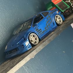 Blue Acura. 1/18 Scale 