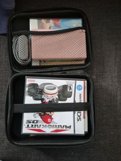 Pink Nintendo DS w/ charger & games