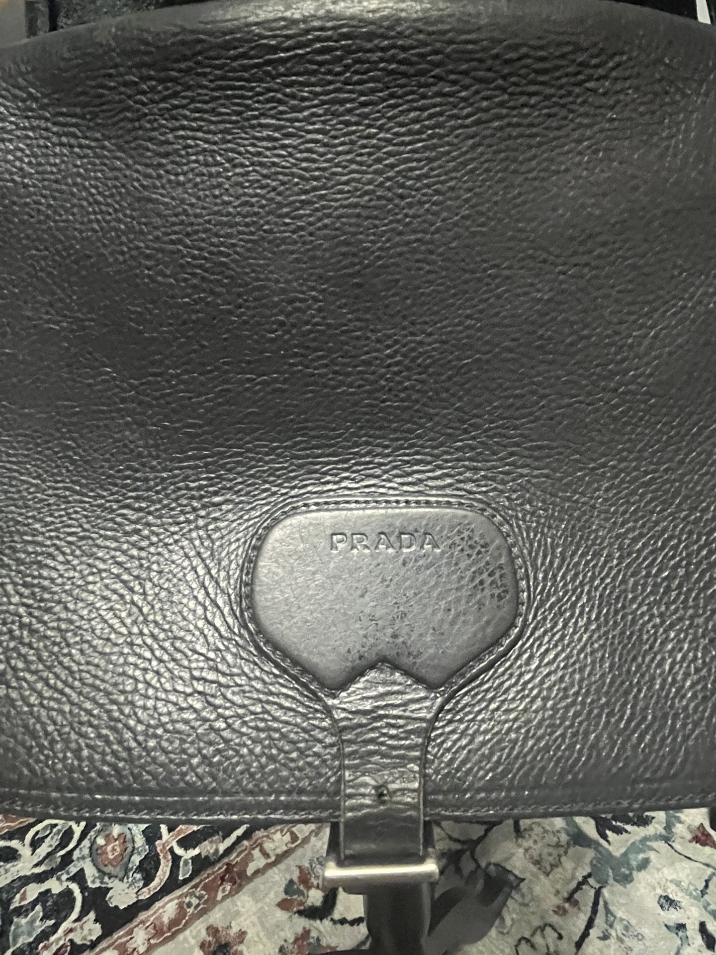 Black 💯% Authentic Prada (Vacchetta Old Nero) Crossbody 