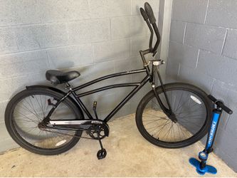 Schwinn beach cruiser, pump 27 tires