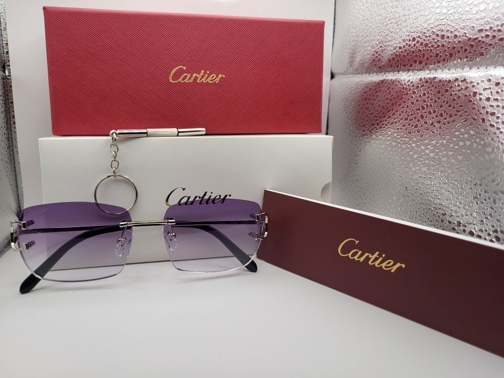 Cartier Glasses(Purple)
