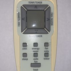 Fridgidaire Air Conditioner Remote Control (FRA125AT1, FRA102BT1