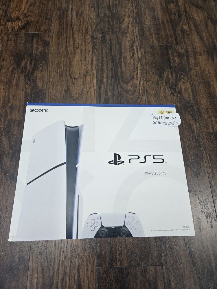 Sony Playstation 5 Console Disc Edition Gaming Console - Payments Available - Pay $1 Down To take It home