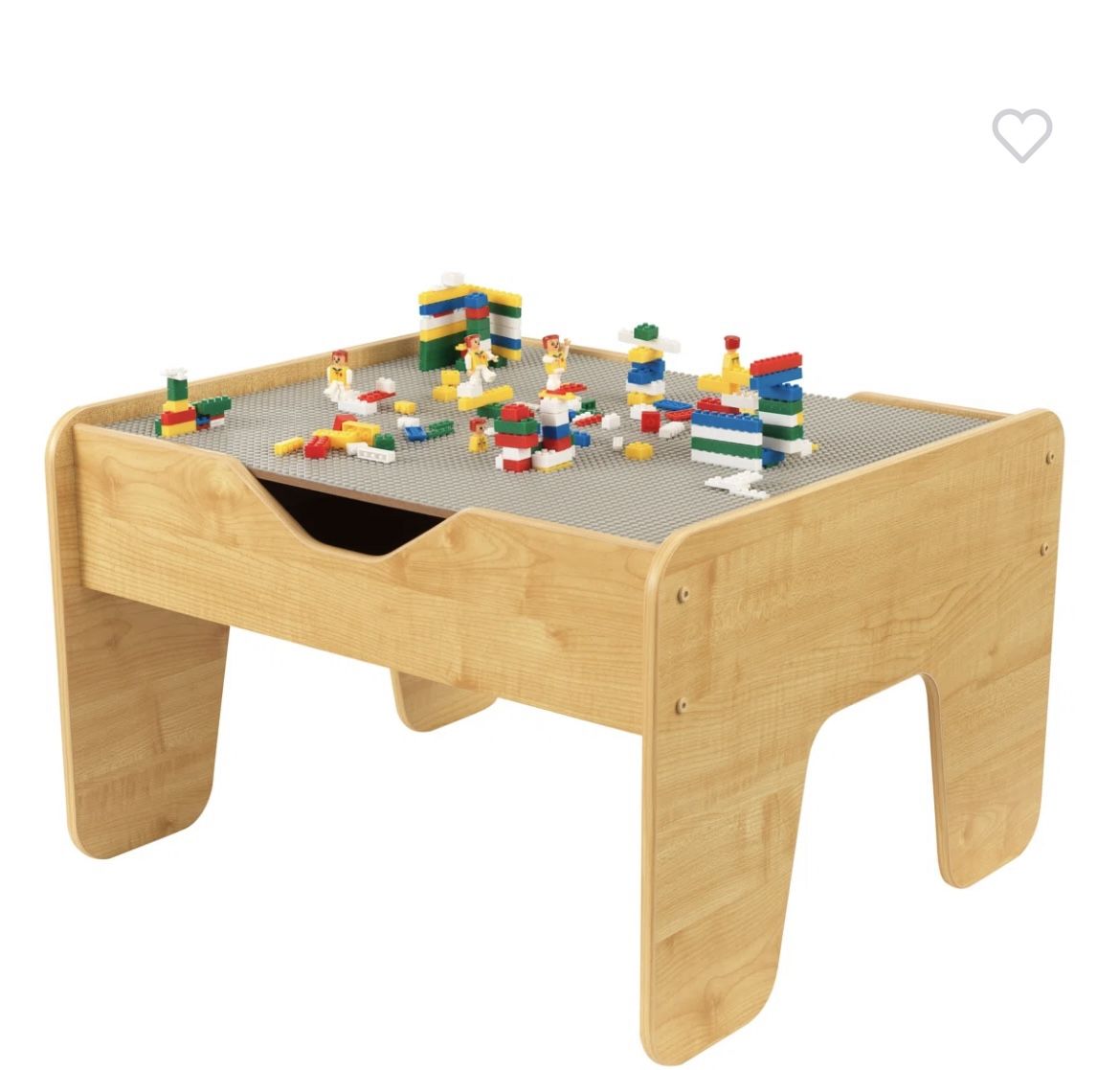 KidKraft Lego Reversible Wooden Activity Table