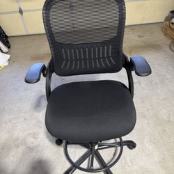 High Office Chair Black