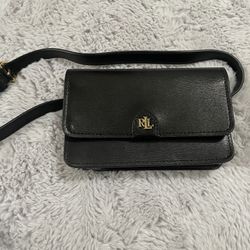 RALPH LAUREN leather belt bag 