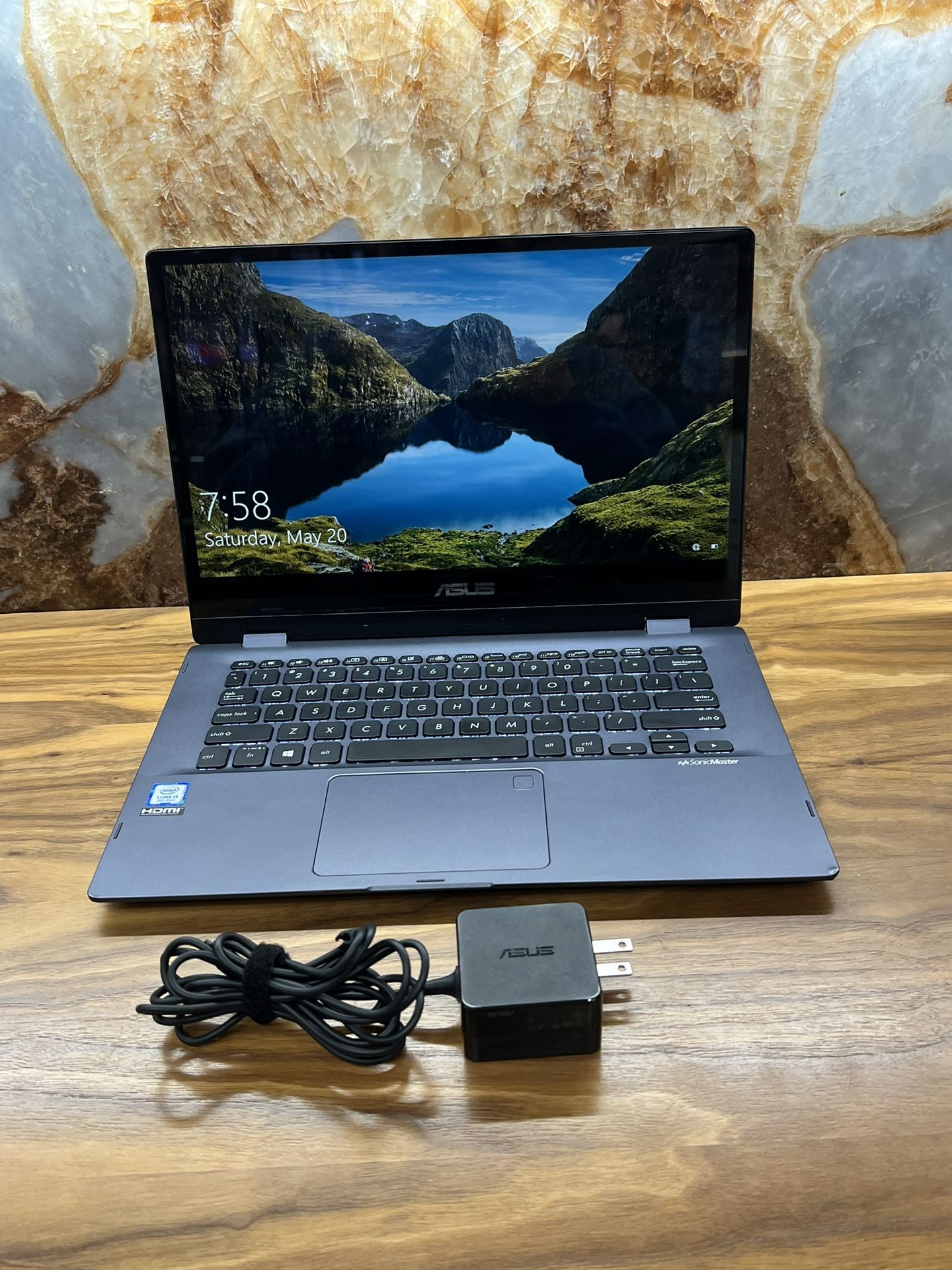 ASUS VIVOBOOK X360 FLIP 14 TP412F X360 14" FHD Touch I3-8145U 128GB SSD 4GB W10H,asus,asus Laptop,asus Vivobook Flip,Vivobook Flip,laptop Tablet