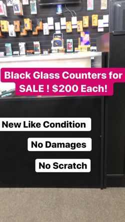 Black Counters for SALE ! $200
