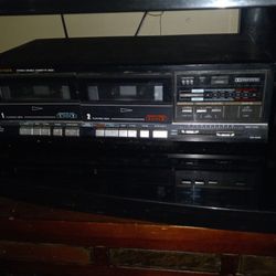 Vintage Studio Standard by Fisher Double Cassette Deck