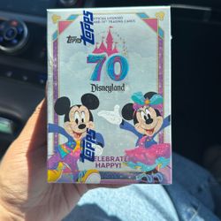 Disneyland Topps cards