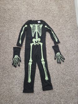 3-4 Yearold Skeleton Costume 
