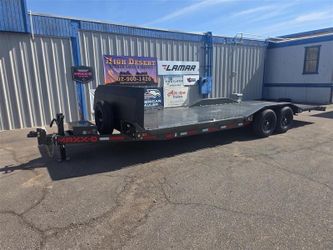 2027 MaxxD H6X 102x24 Drive over fender buggy hauler car hauler equipment hauler trailer 14k GVWR