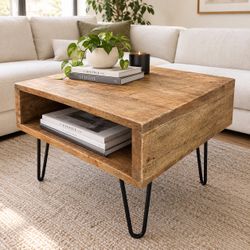 Square Wooden Table