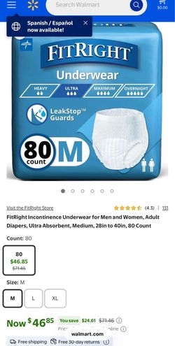 Adult underwear
