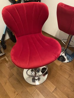 Two Red Barstools. Need Gone, Let’s Make A Deal!