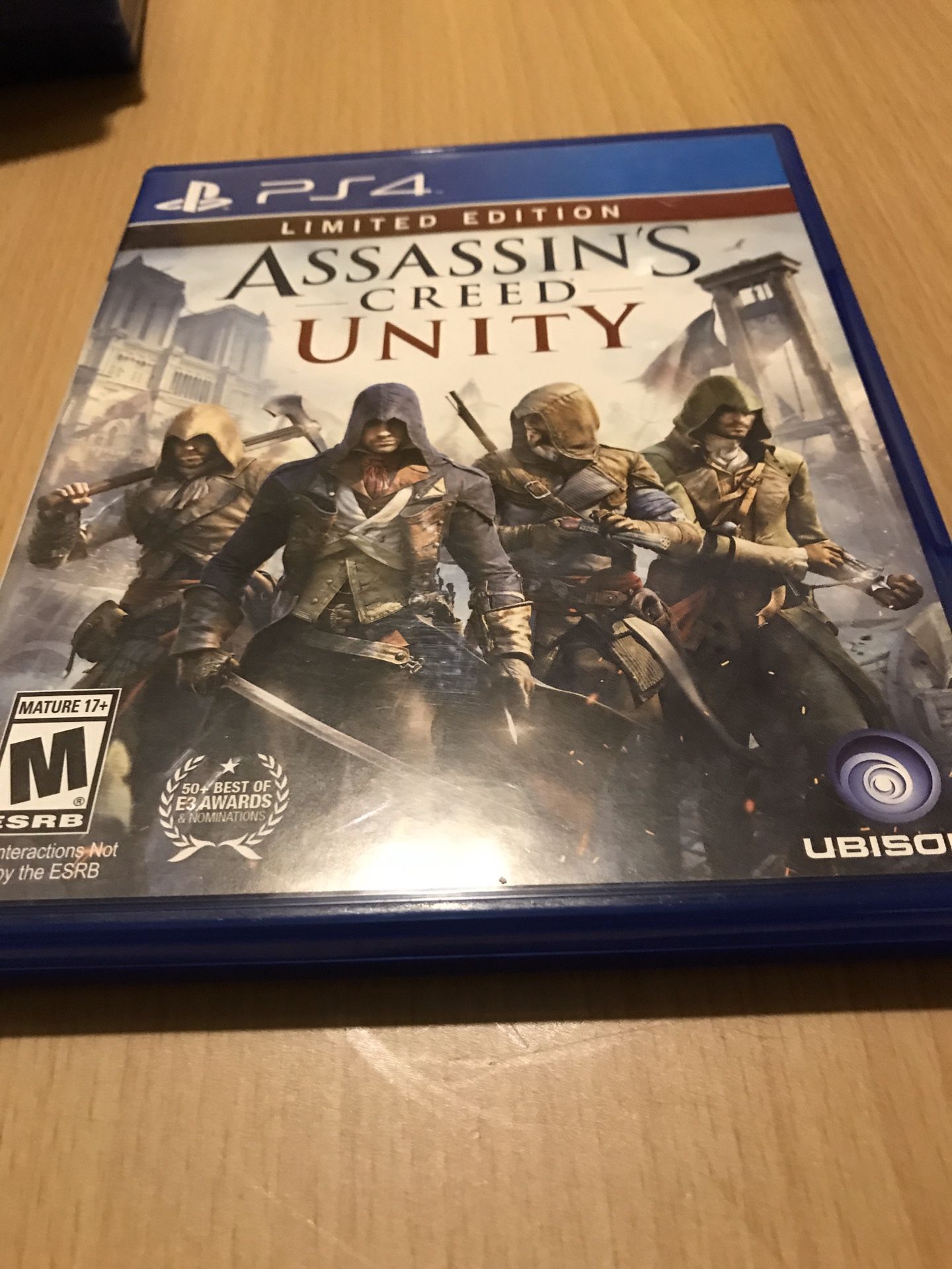 ASSASSINS CREED UNITY LIMITED EDITION PS4