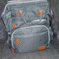 2 In 1 Diaper Backpack 