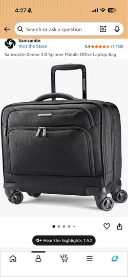 Samsonite Xenon 3.0 Spinner Mobile Office Laptop Bag
