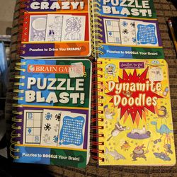 Puzzle/Doodle Books