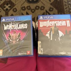 2 PS4 Games  One Is New  Both In Excellent Condition  59.00 Each 
