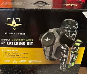 All Star System 7 Axis Pro Adult Catcher's Kit (BRAND NEW)