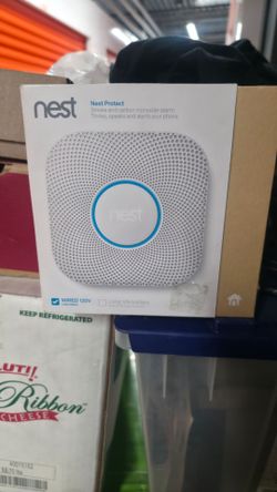 Google Hardwired Smart Combination Smoke and Carbon Monoxide Detector with Voice Alert