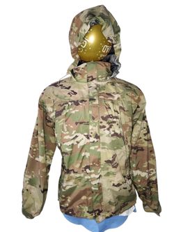 TENNIER  CAMOUFLAGE EXTREME COLD/WET WEATHER GEN III OCP LAYER 6 MED REG JACKET
The TENNIER Camouflage Extreme Cold/Wet Weather Gen III OCP Layer 6 Me