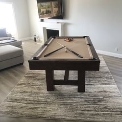 Pool Table and Rack For Sale
