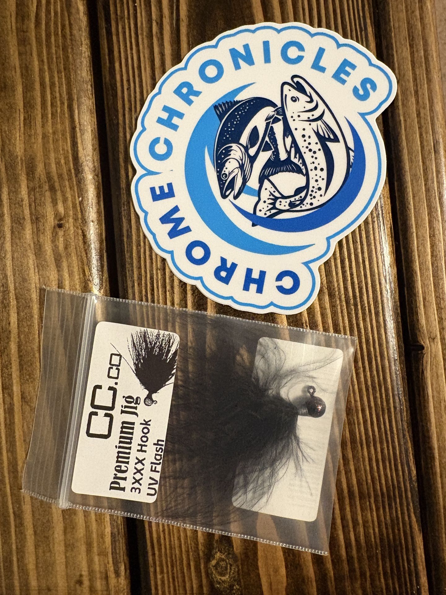 Steelhead Fishing Jig And Sticker 