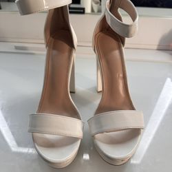 White High Heels