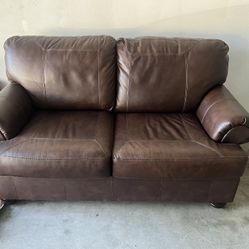 Ashley Leather Couch