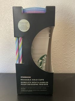 Starbucks Cold Reusable Color Changing Cups