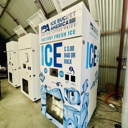 Ice Vending Machines. 