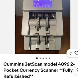 Cummins Jet Scan Money Counting Machine 