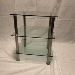 Brand New Fancy Three Layers Of Thick Glass Table