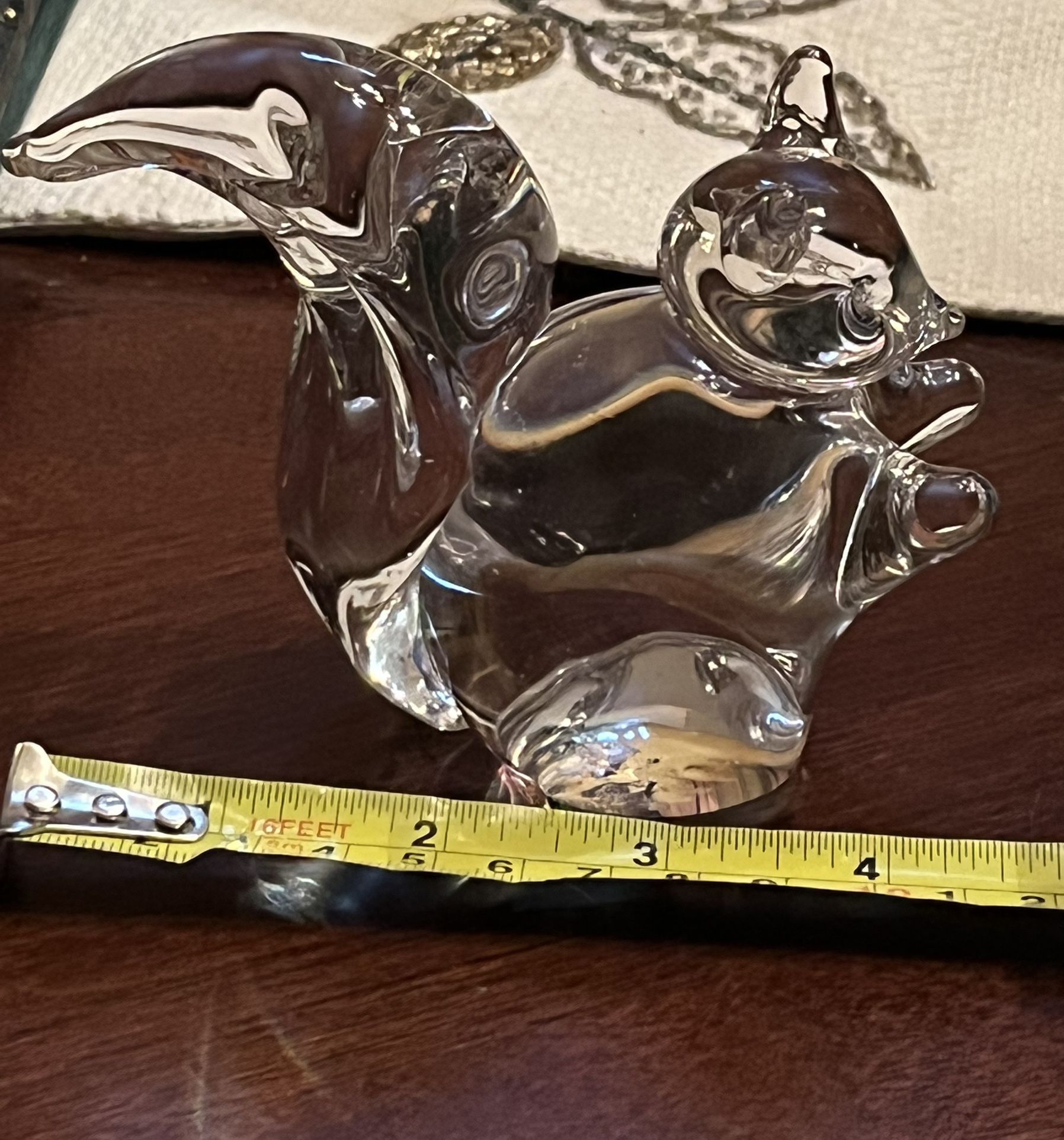Small Glass Animal Figurine 
