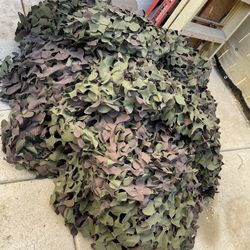 Camouflage Shade Cover/Netting