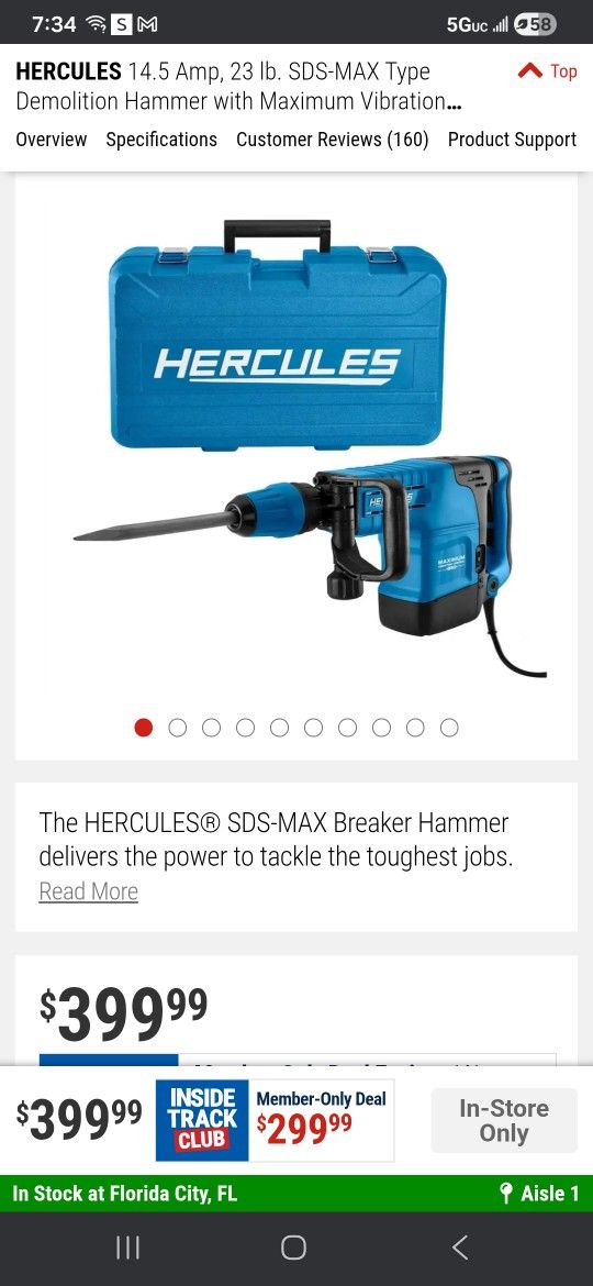 Hercules H36 Hammer Drill