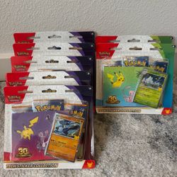 Pokémon 30th Celebration Tech Sticker Collection x2