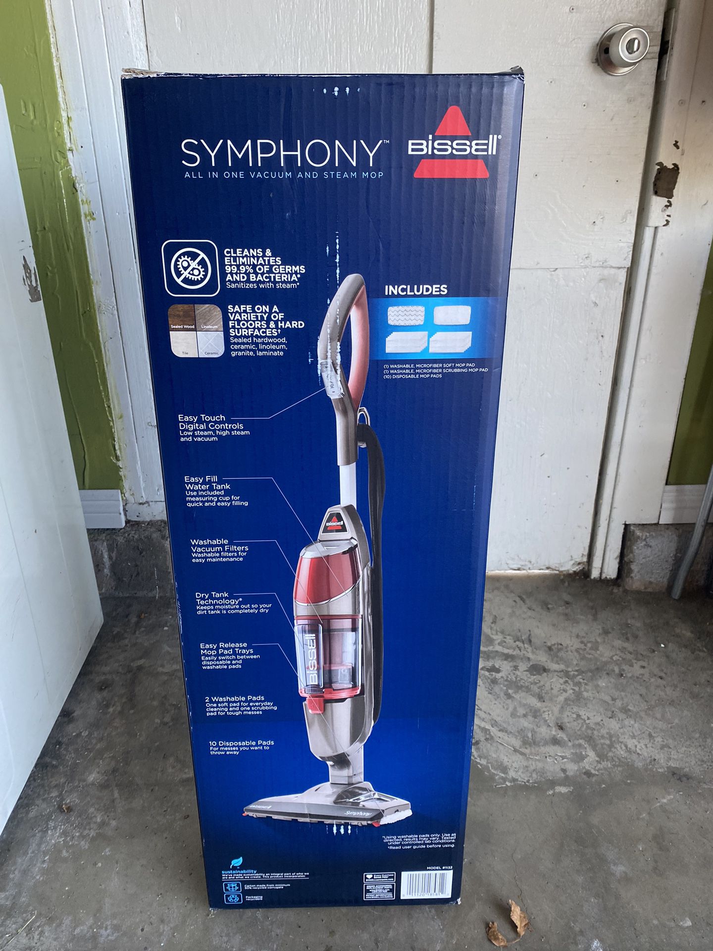 all in one Vacuum & Steam Mop