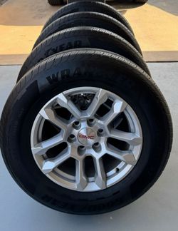 Newly Tires 🔥 Gmc Sierra Yukon Denali 18" Wheels and Newly Goodyear Tires 💯