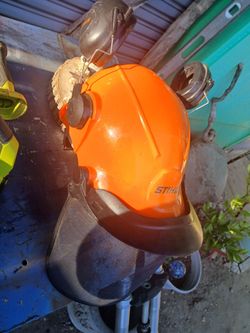 Stihl Safety Helmet with Mesh Face Shield