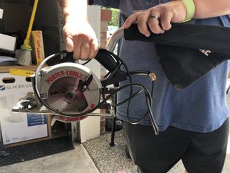 Porter cable 6 outlet inch circular saw